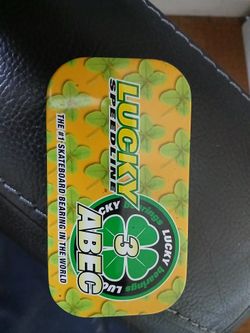 Lucky brand skateboard bearings vintage.