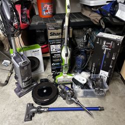 Vacuums - Dyson, Shark, Bissell, Roomba