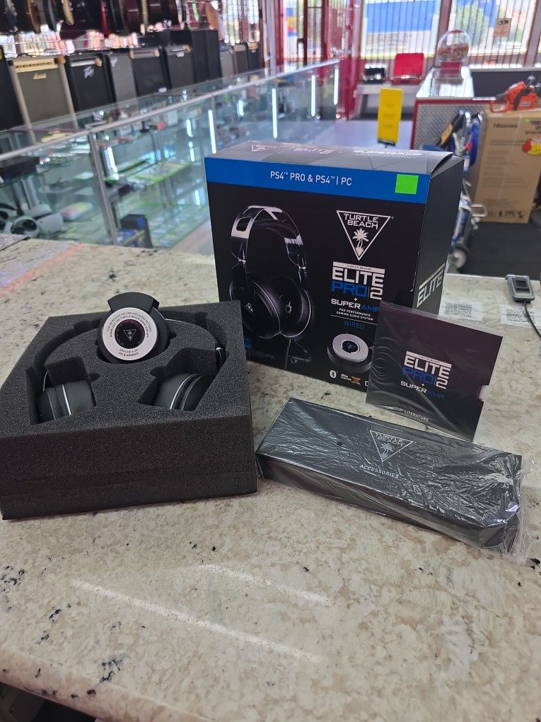 Turtle Beach Elite Pro 2 w/ Gamehub SuperAmp OPEN BOX NEW