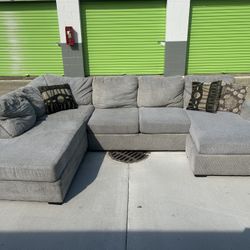 Large Grey Sectional