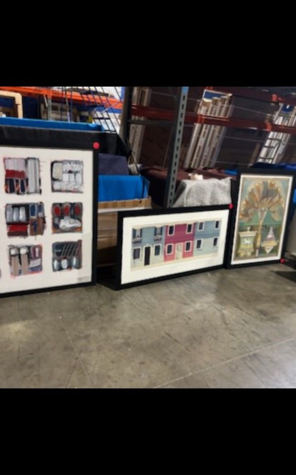 Art Work ... Painting Prints Water Colors Drawlings Framed