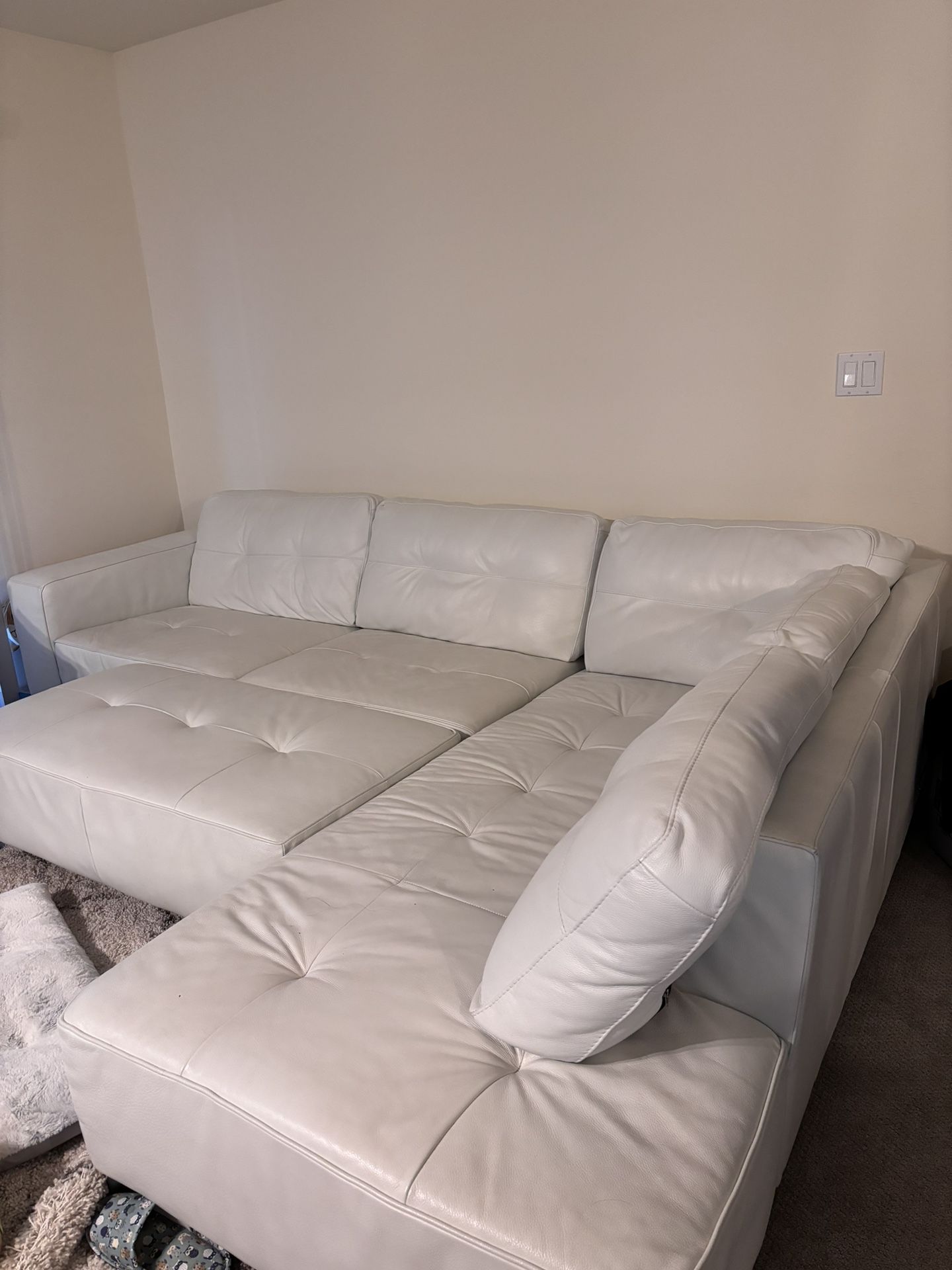 Cream Sofa 