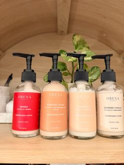 Orena Fragrances Scented Body Lotion Set of 4