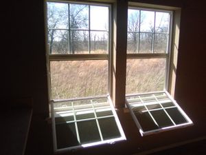 Photo 7 brand new double pane fold out easy clean windows asking $75 obo each or $400 obo for all