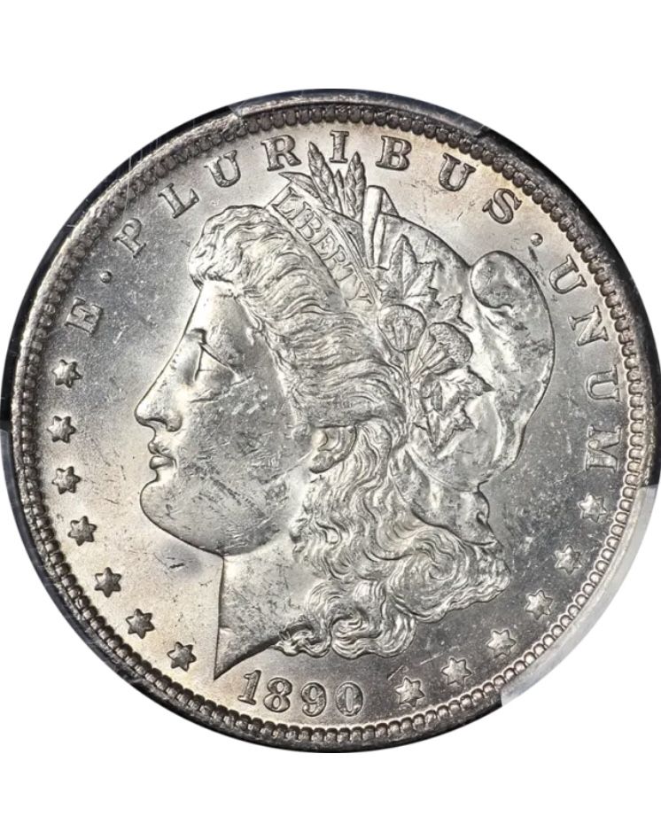 1890 O Silver Morgan Dollar