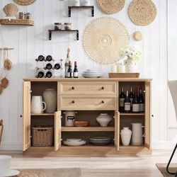 Buffet Cabinet Storage Brand New Wood Color