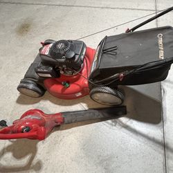Lawnmower + Leaf blower