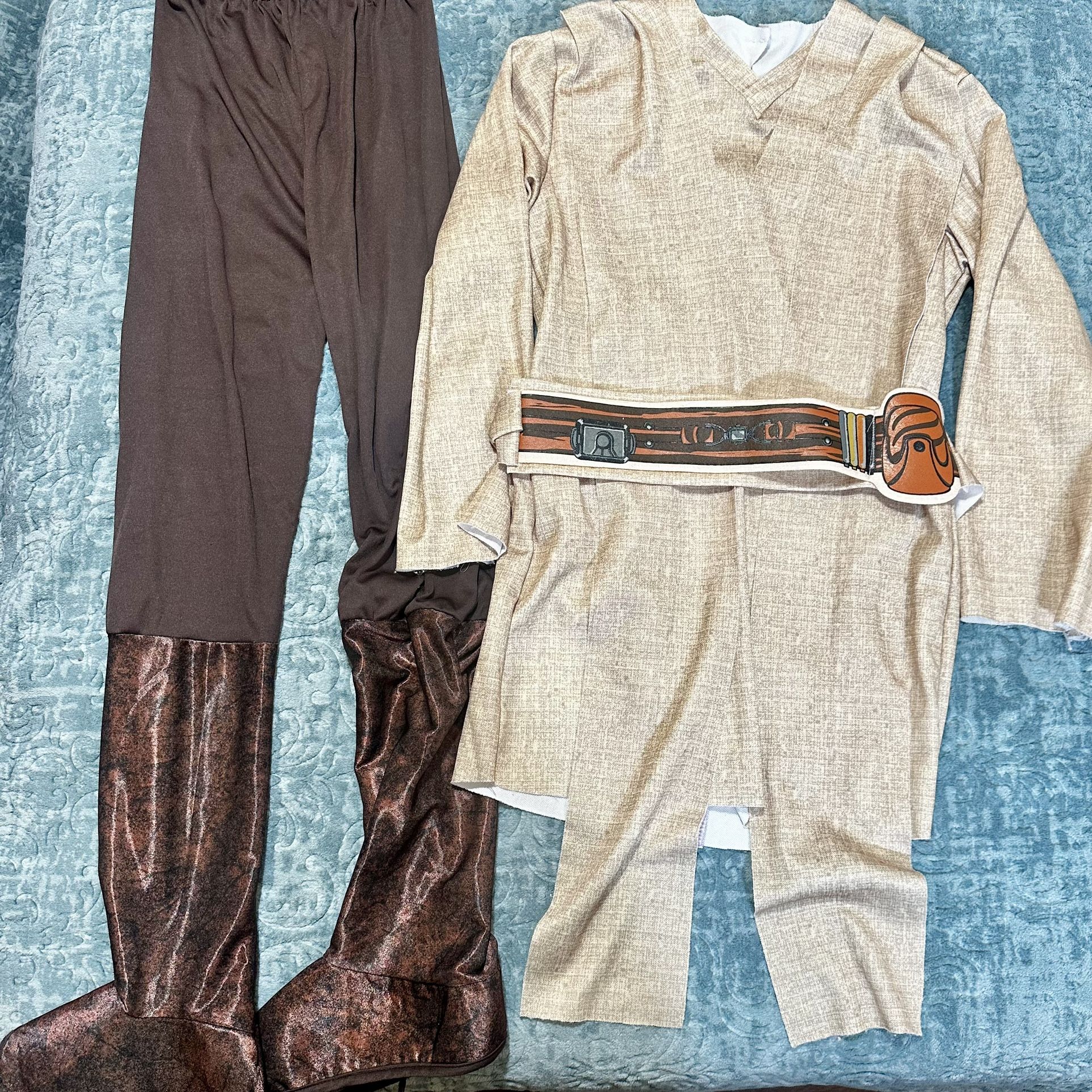 Star Wars Jedi Knight Rubies Costume Robe Shirt Belt Boys | Size Large