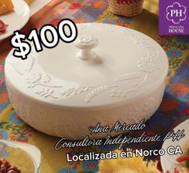 Princess house tortillero tortilla warmer wildflowers