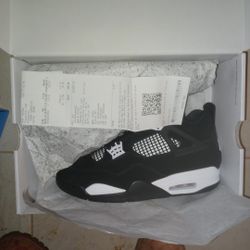 Jordan 4 White Thunder