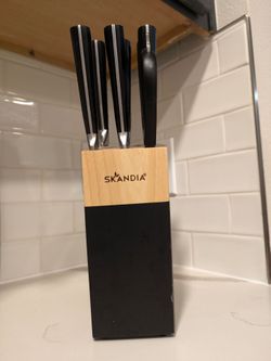 10-Piece Knife Block Set - $35 (Moving Sale)