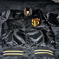 Vintage giant baseball bomber jacket