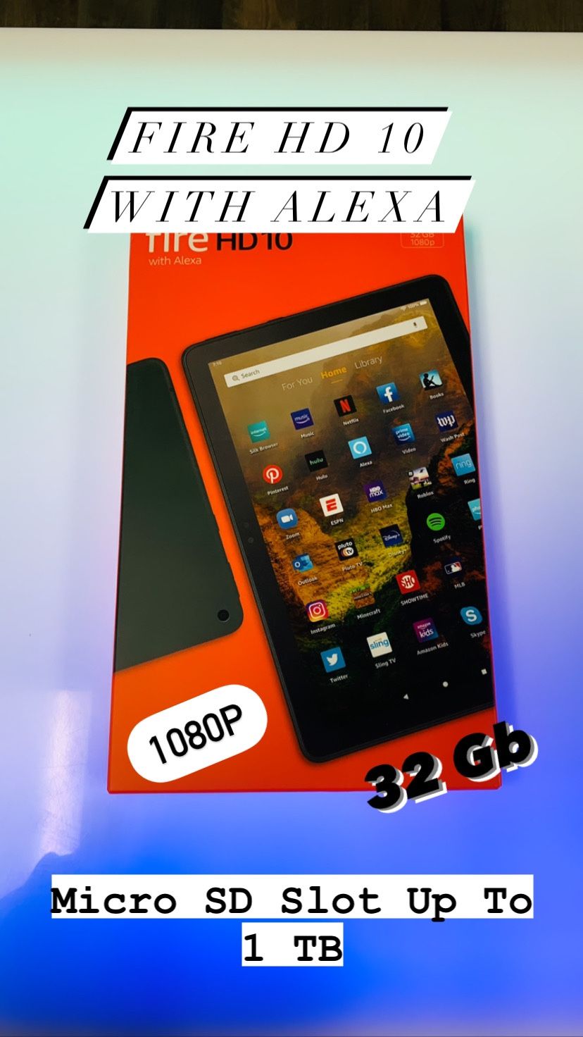 Fire HD 10 Tablet **Brand New**