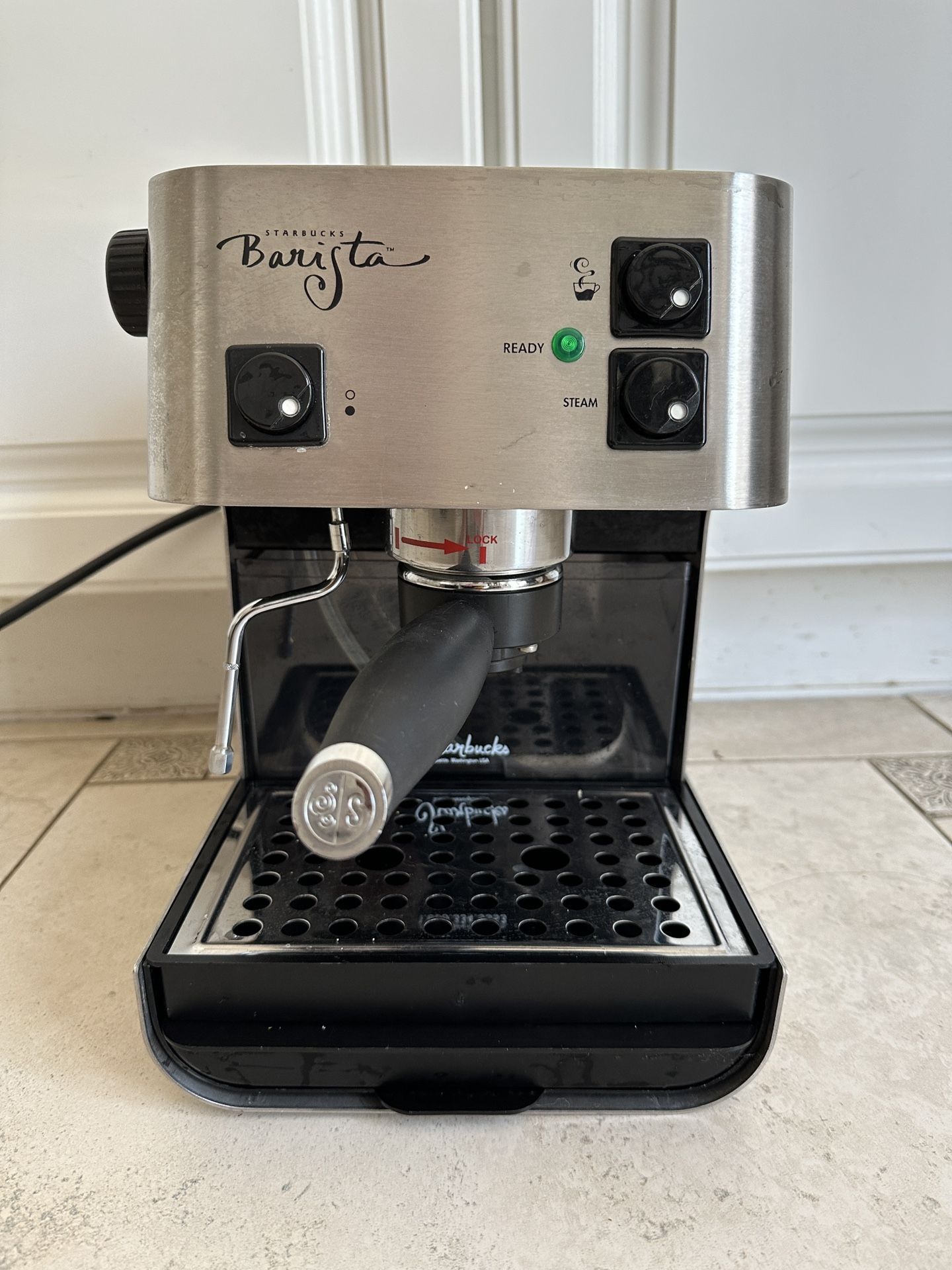 Starbucks Barista Stainless Steel Espresso/Cappuccino Machine