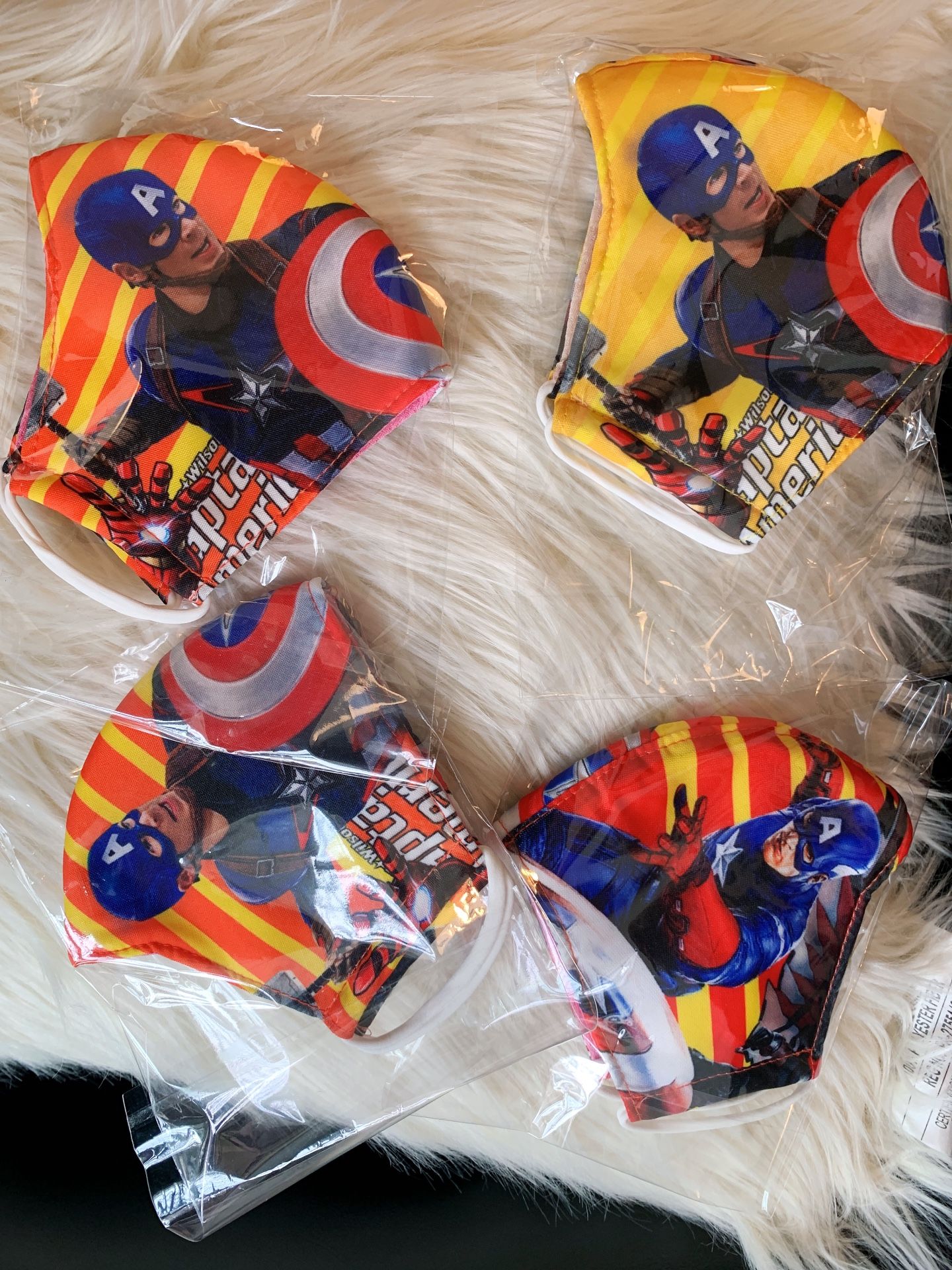 Captain America Kid Masks
