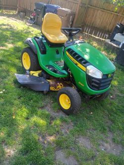 John Deere D160 riding mower