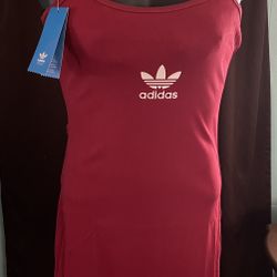 Adidas dress. Double sided front and back design