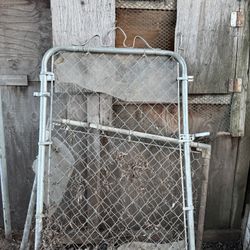 Chain Fence Door
