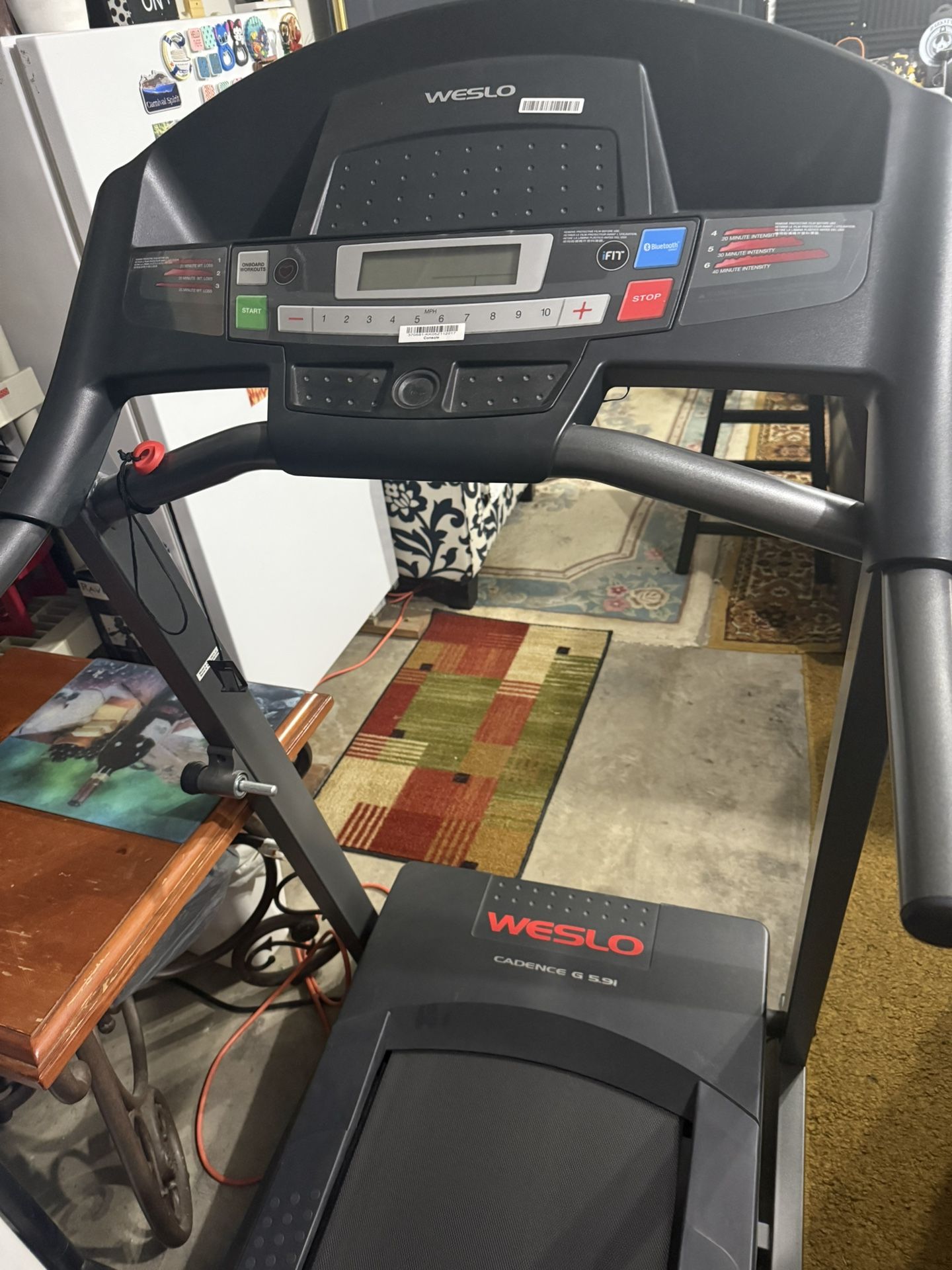 Weslo Folding Treadmill