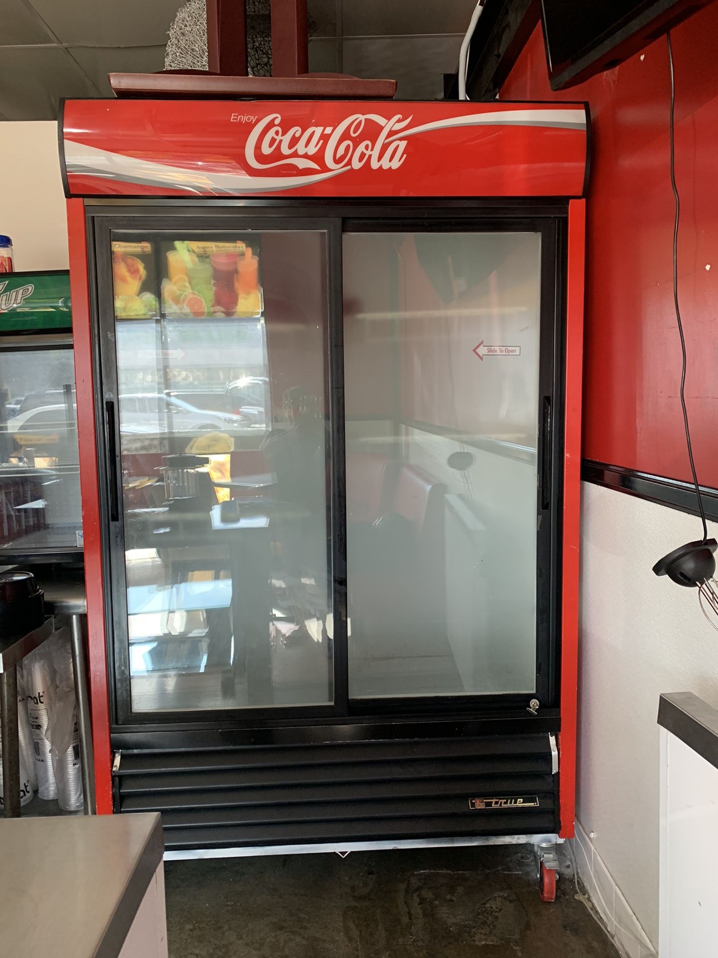 Commercial refrigerator Coca Cola