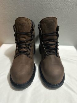 Red Wing Shoes 4433 Men's Work Steel Toe Boots Brown Waterproof Size 12