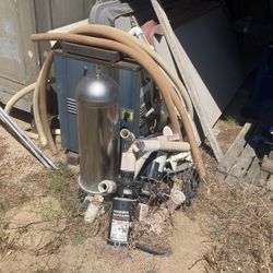 Jacuzzi Heater And Filter And Pumps