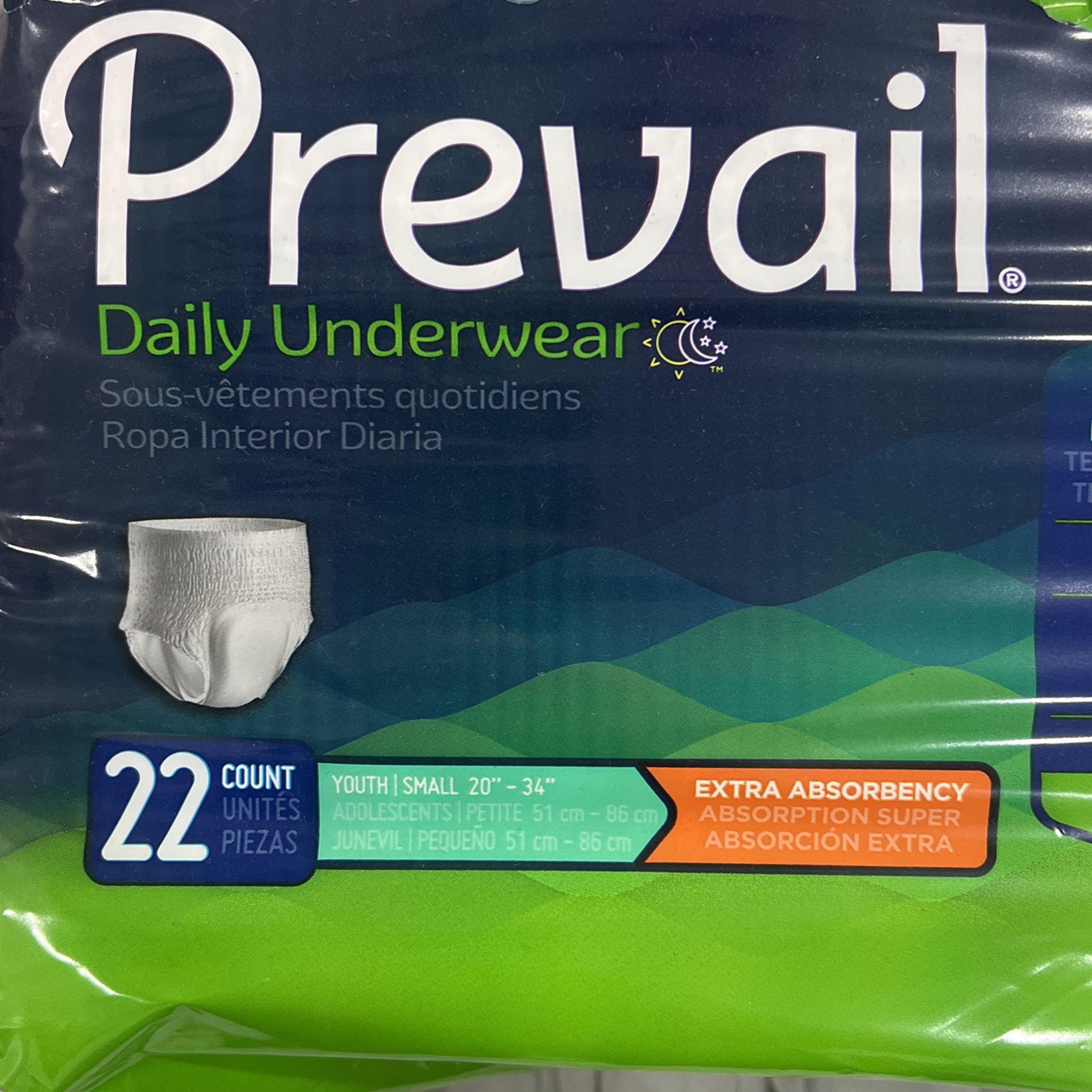 4 Bags Of Prevail Pull Up/Underwear - Youth 22 Count for Sale in Miami, FL  - OfferUp
