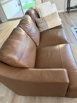 Leather couches