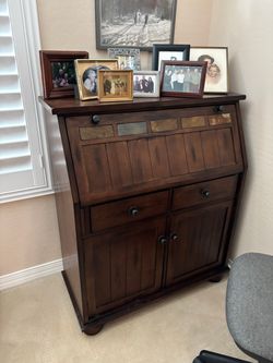 Secretary style desk
