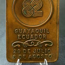 Medalla Bronze- IV-campeonato Mundial De Natación-guayaquil-ecuador-1982