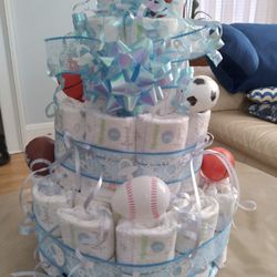 Diaper cakes