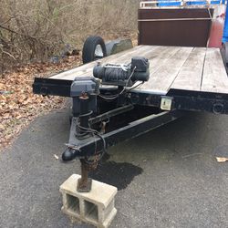 2014  16  Foot Car Trailer With 2 Foot Dovetail