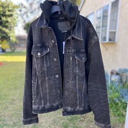 Men’s Jacket Xl American Eagle Outfitters Chamarra Denim Mesclia