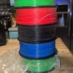 5 Spools ABS 3-D Printer Filament 