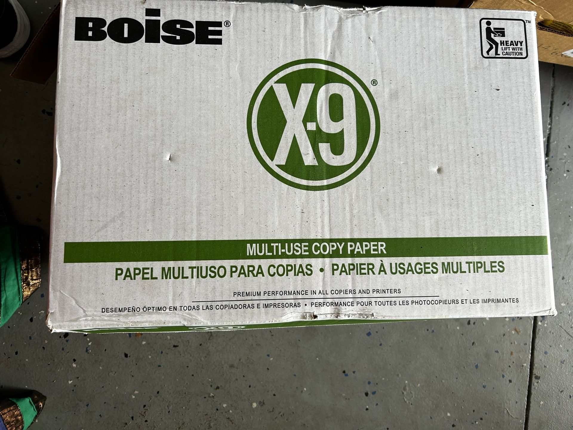 Boise X9 A4 Sheets 5000 Sheets- 10 Reams
