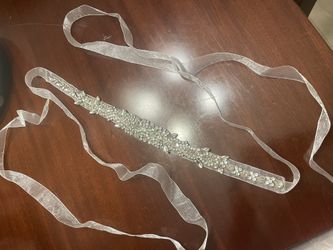 Bridal Belt and Wedding Hair Accessory