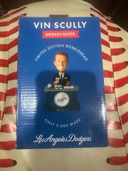 Vin Scully LA Dodgers Limited Edition Bobblehead