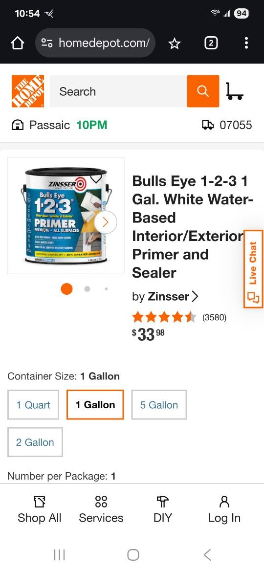 123 Zinsser Primer 