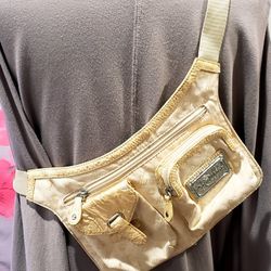 Tan Crossbody Bag 7in x 10in adjustable strap