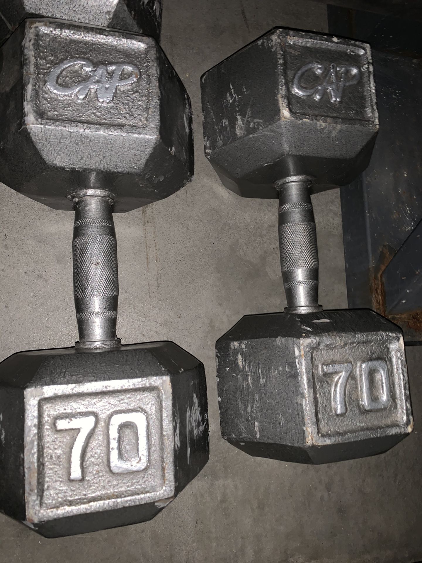 70lb dumbbells