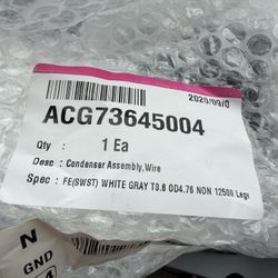 LG Fridge Condenser Assembly 