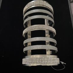 Stylish Silver Cuff Bracelet 