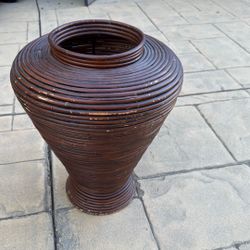 Woven Ratan Vase