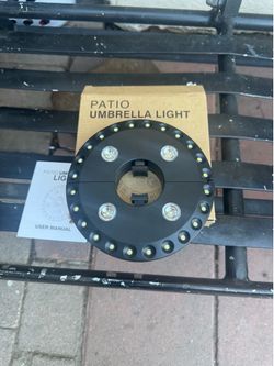Patio umbrella light