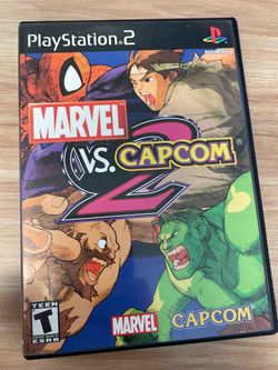 Marvel vs Capcom 2 (PS2, complete box set)