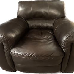 Sofa And Chair Full Leather