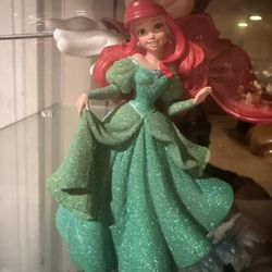 Disney Parks Little Mermaid Ariel Glitter Dress Ornament 