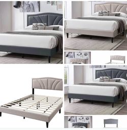 Queen Bed frame not including mattress