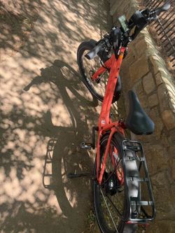Pink e bike