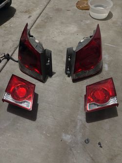 Chevy Cruze LT 2014 head lights and back lights